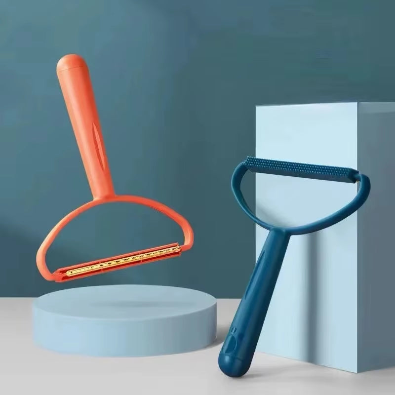 Portable Clothes Lint Roller Remover Lint Fabric Shaver， Removes Pet Hair Lint Particles from Clothes Cleaning Tool