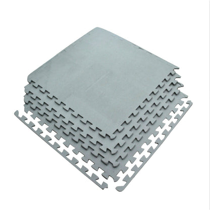 INTERLOCKING EVA SOFT FOAM EXERCISE FLOOR MATS GARAGE OFFICE KIDS PLAY